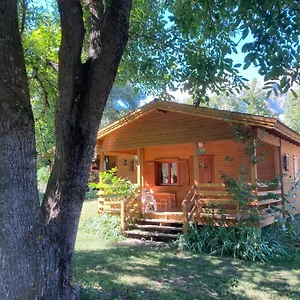 Camping, De Plein Air Les Cariamas 3*, Chateauroux-les-Alpes Francia